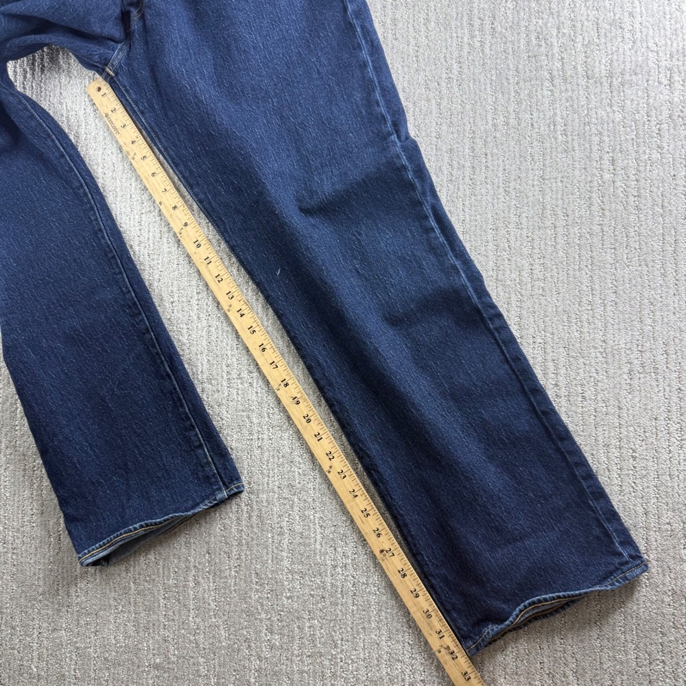 Levis Premium 501 XX Straight Leg Jeans Mens Size 40x34 Blue Denim - Picture 7 of 9